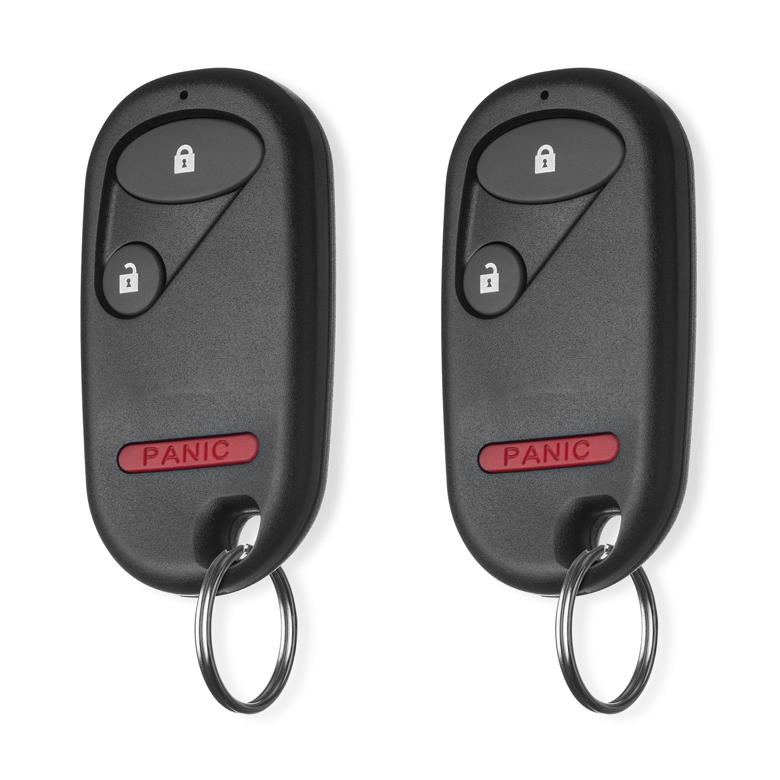 FOBTEK Key Fob Keyless Entry Remote for Honda Civic SI Element EX Replacement for OUCG8D-344H-A, 72147-S5T-A01 (3-Button)
